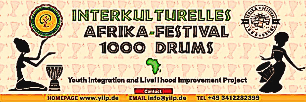 INTERKULTURELLES AFRIKA-FESTIVAL »1000 DRUMS« IN LEIPZIG 13-15 MAI 2020